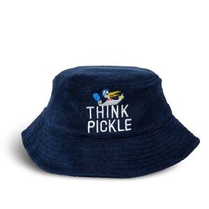 Terry cloth Bucket hat. Think rolyn and Vlassic pickleball open gear hat!